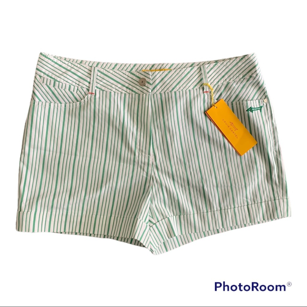 NWT Louis Castel Striped Shorts